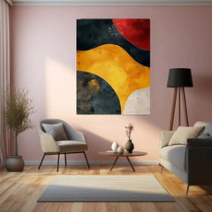 Abstract Metal Poster | Modern Aesthetic Wall Art - TURTLEWINGS 