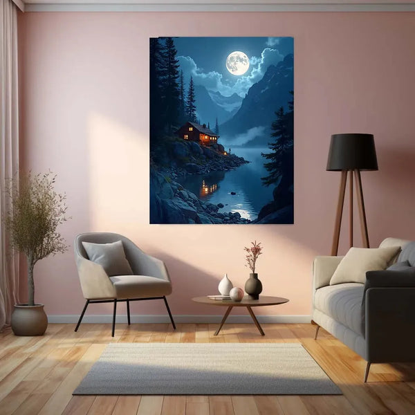 Abstract Metal Poster | Modern Aesthetic Wall Art 3 - TURTLEWINGS 