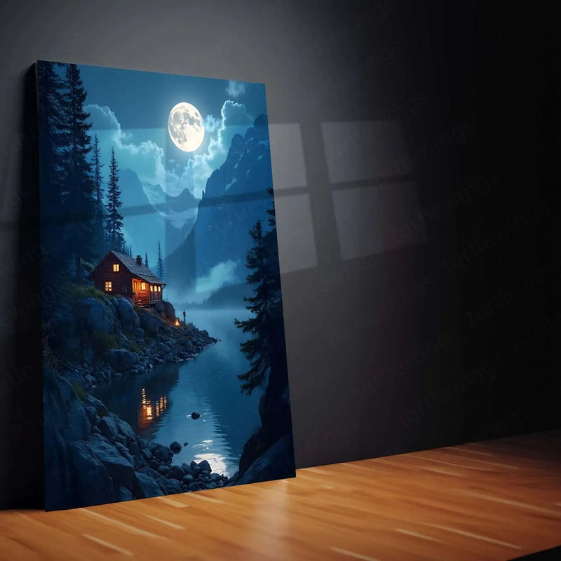 Abstract Metal Poster | Modern Aesthetic Wall Art 3 - TURTLEWINGS 