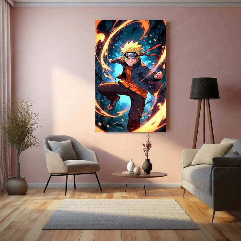 Naruto Metal Poster - TURTLEWINGS 