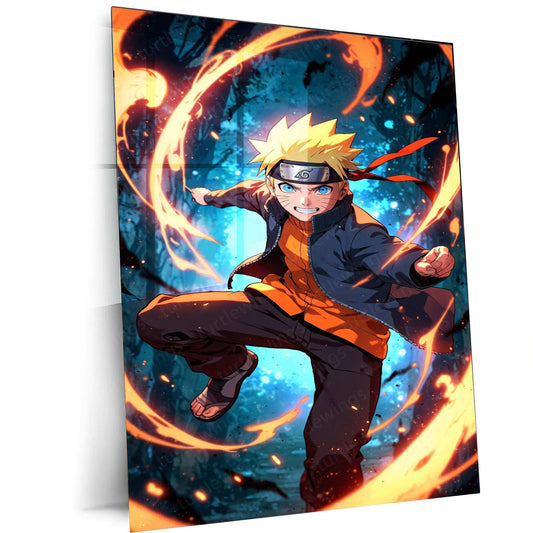Naruto Metal Poster - TURTLEWINGS 