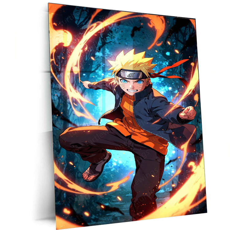 Naruto Metal Poster - TURTLEWINGS 