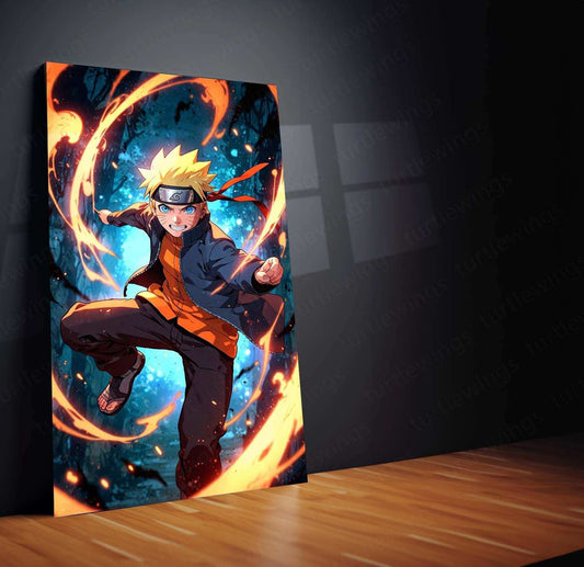 Naruto Metal Poster