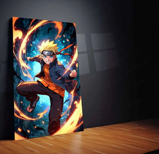 Naruto Metal Poster - TURTLEWINGS 