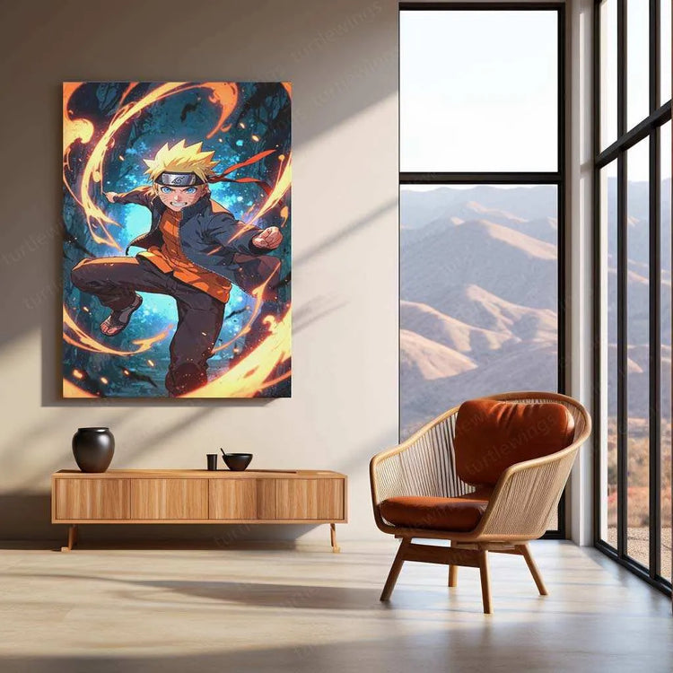 Naruto Metal Poster - TURTLEWINGS 