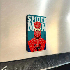 Fridge Magnets |Marvel Fridge Magnet Set – Set of 9 Superhero Metal Magnets (60x80mm)