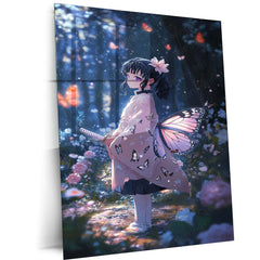Anime Metal Poster | Demon Slayer: Kimetsu no Yaiba Metal Poster | Official Anime Wall Art | Slayer Squad Decor 01 - TURTLEWINGS 