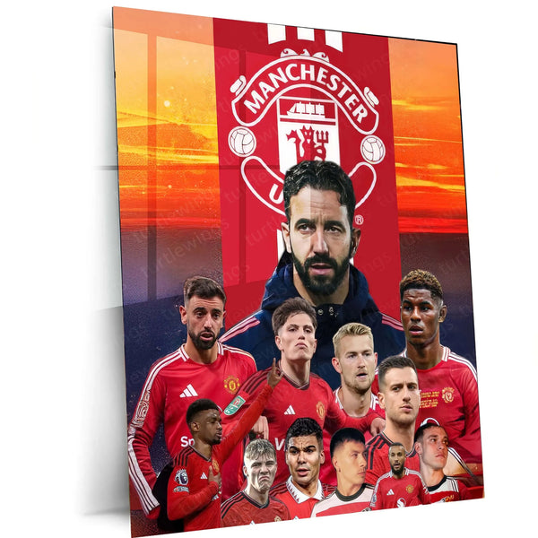 Sports | Arsenal Football Metal Poster – Iconic Gunners Wall Art for Fans - TURTLEWINGS 