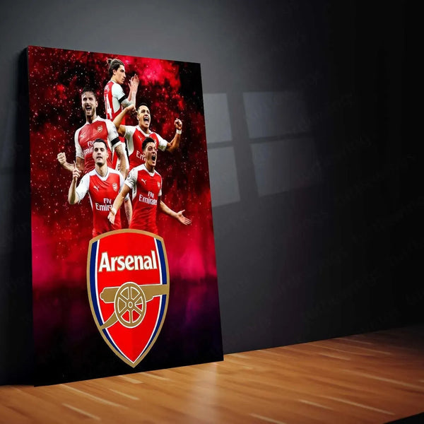 Sports | Arsenal Football Metal Poster – Iconic Gunners Wall Art for Fans 1