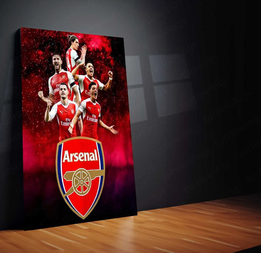 Sports | Arsenal Football Metal Poster – Iconic Gunners Wall Art for Fans 1