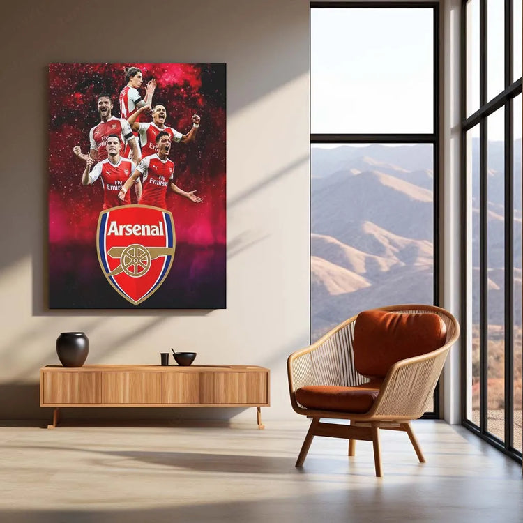 Sports | Arsenal Football Metal Poster – Iconic Gunners Wall Art for Fans 1