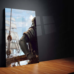 Gaming Metal Poster Set of 3 | Assassin's Creed IV: Black Flag Triptych Wall Art