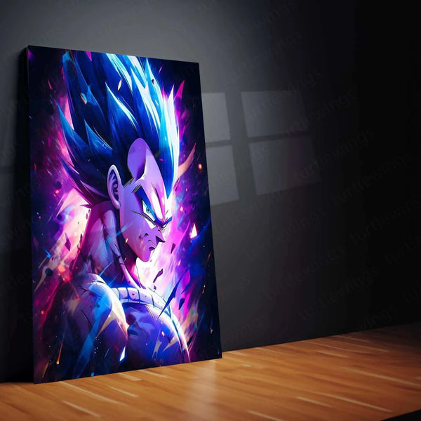 VEGETA – DbZ Metal Poster 6 (Copy) - TURTLEWINGS 
