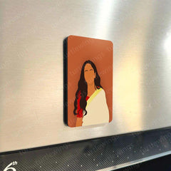 Minimalist Women Portraits – Set of 3,5 & 8 Fridge Magnets