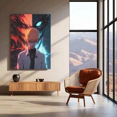 Bleach: Metal Poster | Anime Wall Art | Ichigo Kurosaki & Gotei 2 - TURTLEWINGS 