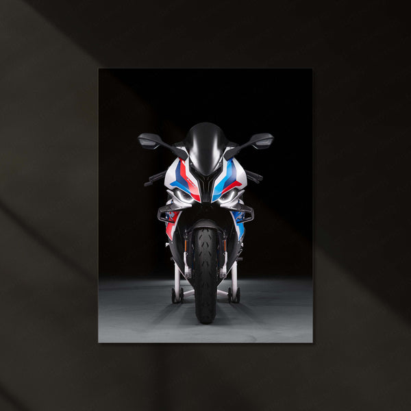 LED | BMW M 1000 RR Superbikes Neon LED Metal Frame | Glowing Motorcycle Wall Art - TURTLEWINGS 