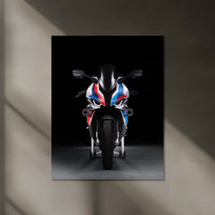 LED | BMW M 1000 RR Superbikes Neon LED Metal Frame | Glowing Motorcycle Wall Art - TURTLEWINGS 