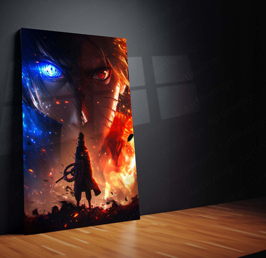 Anime Metal Poster | Naruto Uzumaki Metal Poster | Believe It! Ninja Legend Wall Art | Anime Room Decor 02