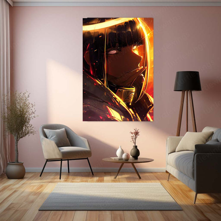 Anime Metal Poster | Naruto Uzumaki Metal Poster | Believe It! Ninja Legend Wall Art | Anime Room Decor 03