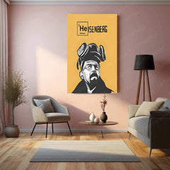 Breaking Bad Metal Poster – Walter White & Heisenberg Wall Art - TURTLEWINGS 