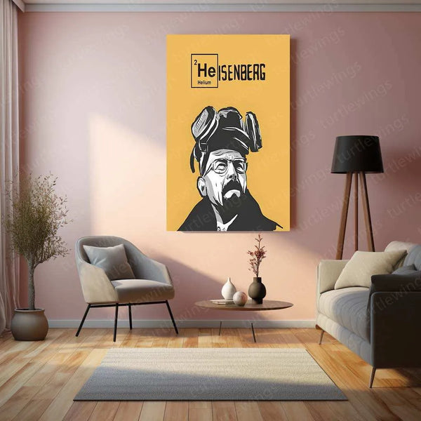 Breaking Bad Metal Poster – Walter White & Heisenberg Wall Art - TURTLEWINGS 