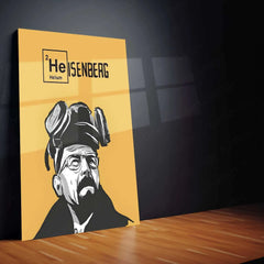Breaking Bad Metal Poster – Walter White & Heisenberg Wall Art - TURTLEWINGS 