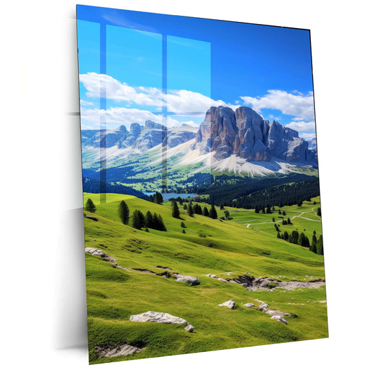 Abstract Nature White Mountains Night Photos Metal Print | HD ... - TURTLEWINGS 