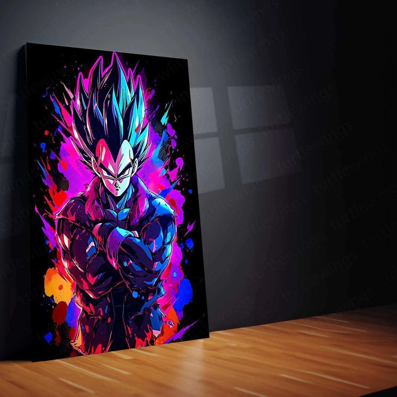VEGETA – DbZ Metal Poster7 - TURTLEWINGS 