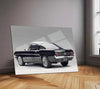 Car Metal Poster | 1965 Ford Mustang Fastback Metal Poster – Classic Muscle Car Wall Art