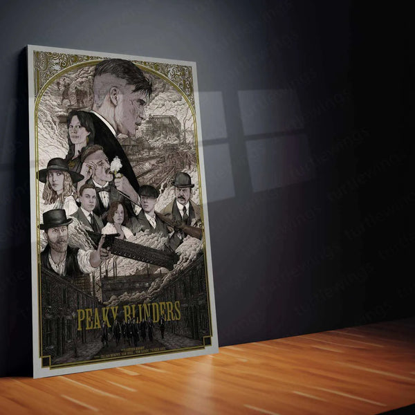 Peaky Blinders Metal Poster – The Gangster Legacy - TURTLEWINGS 