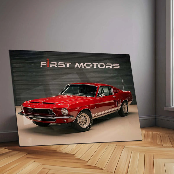 Car Metal Poster | Dodge Challenger Metal Poster – Muscle Car Wall Art 01 - TURTLEWINGS 