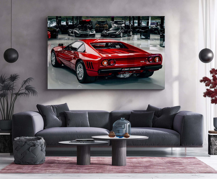 Car Metal Poster |  Dodge Challenger Metal Poster – Muscle Car Wall Art