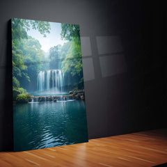 Vastu Collection - Waterfall Metal Frames for Serenity and Abundance 1