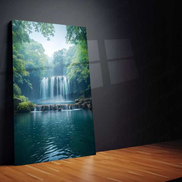Vastu Collection - Waterfall Metal Frames for Serenity and Abundance 1