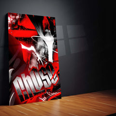 Anime Metal Poster Set of 3 | Choso Red Aesthetic Jujutsu Kaisen Triptych Wall Art