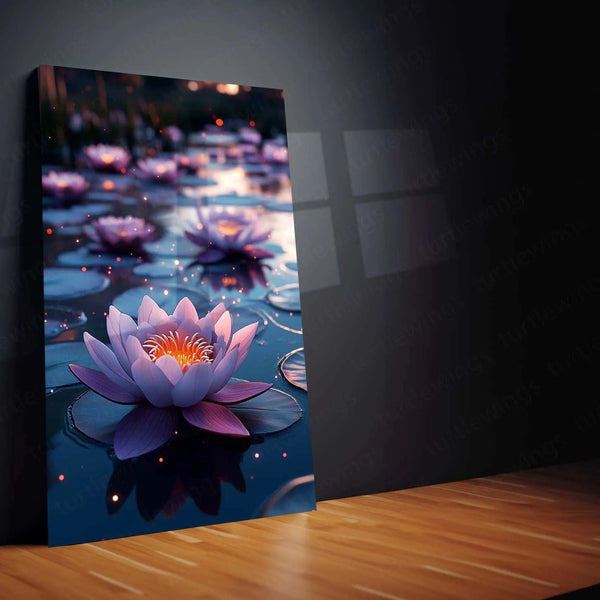 Vastu Collection - Lotus Metal Frames for Prosperity and Harmony 1 - TURTLEWINGS 