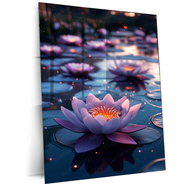 Vastu Collection - Lotus Metal Frames for Prosperity and Harmony 1 - TURTLEWINGS 