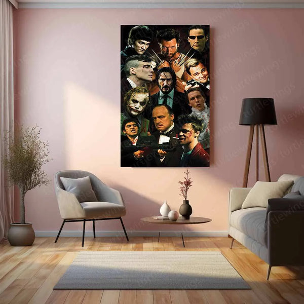 Epic Ensemble Metal Poster - TURTLEWINGS 