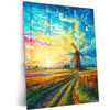 Country Map Metal Poster – Stylish Geographic Wall Art | Travel & Culture Decor