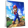 Game Metal Poster | Super Mario Metal Poster | Super Mario Wall Art | Retro Gaming Decor