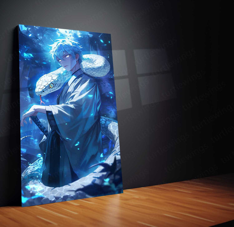 Anime Metal Poster |  Mitsuki Metal Poster | Boruto: Naruto Next Generations Wall Art | Serpent Sage Anime Decor