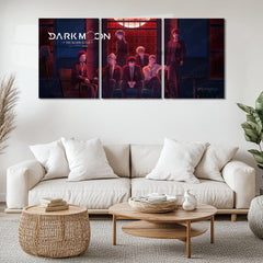 Anime Metal Poster Set of 3 | DARK MOON: The Blood Altar Group Triptych Wall Art