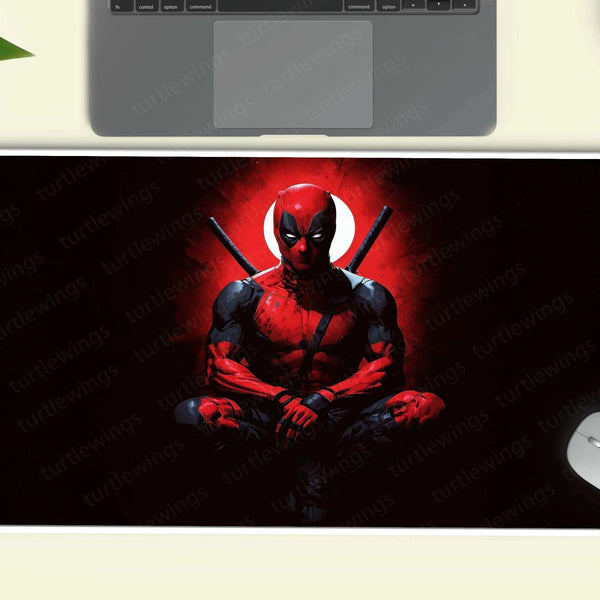 Deadpool Anti-Hero in Action Deskma - TURTLEWINGS 
