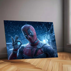 Deadpool – Maximum Carnage | Dark Anti-Hero Metal Frame Marvel Pop-Culture Wall Art - TURTLEWINGS 