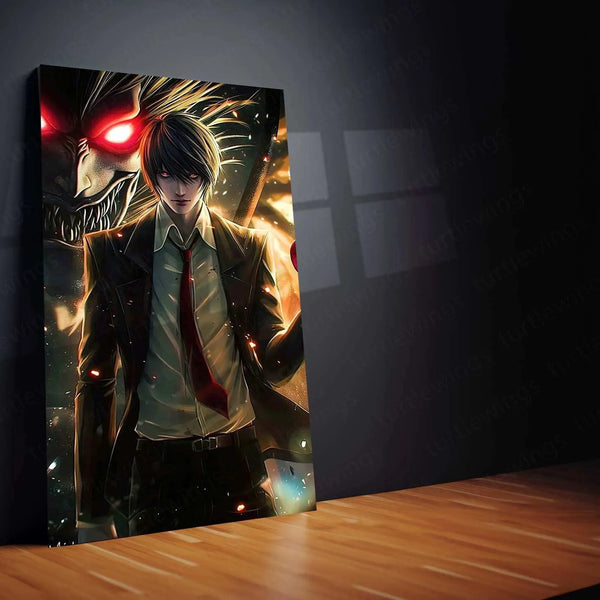 Death Note Metal Poster – The Battle of Wits (Copy) - TURTLEWINGS 