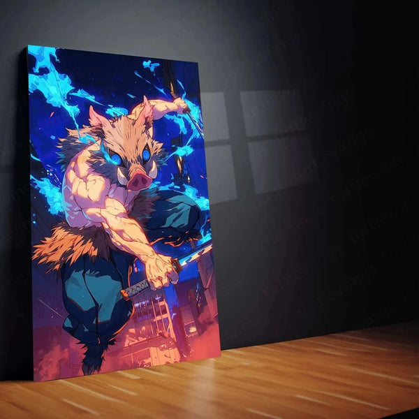 Demon Slayer Metal Poster – The Battle Against Demons - TURTLEWINGS 