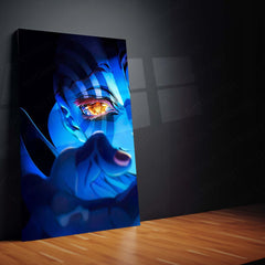 Demon Slayer Anime Poster – Kimetsu no Yaiba Metal Frame Wall Art - TURTLEWINGS 