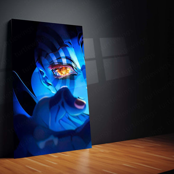 Demon Slayer Anime Poster – Kimetsu no Yaiba Metal Frame Wall Art - TURTLEWINGS 