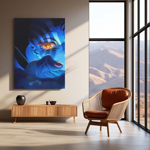 Demon Slayer Anime Poster – Kimetsu no Yaiba Metal Frame Wall Art - TURTLEWINGS 