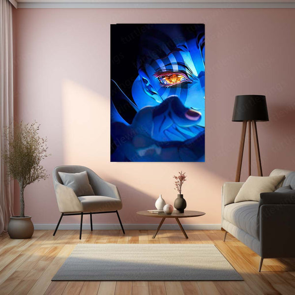 Demon Slayer Anime Poster – Kimetsu no Yaiba Metal Frame Wall Art - TURTLEWINGS 